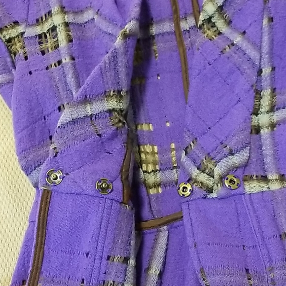 Nanette Lepore wool asymmetrical blazer & skirt 4 - Picture 6 of 16